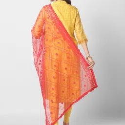 Dupatta Bazaar Ethnic Motifs Embroidered Dupatta with Sequinned image 2