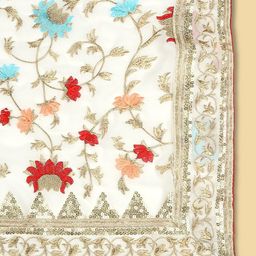 Dupatta Bazaar Embroidered Dupatta with Sequinned image 3