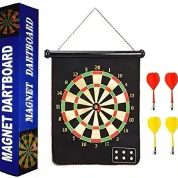 Magnetic Dartboard Board Game Set 20 cm Dart Board-14