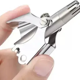 Vaxtore New Manual Nose & Ear Hair Trimmer for Men & Women Best Quality Stainless Steel Fully Waterproof Grooming Kit 120 minRuntime 3 Length Settings-image-68