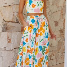 houseofcommon Top Palazzos Co-ords Set-picture-3