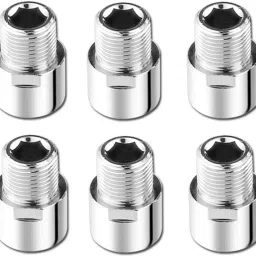 C.P Extension Nipple 1-INCH- Set of 6 Faucet Nozzle-3