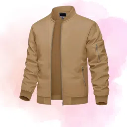 Mia Fashion Men's Windcheater Jacket, Lightweight Transition, Aviator, Blouson with Pockets Solid Men Wind Cheater-image-69