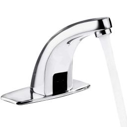 Automatic Sensor Brass Tap ,Chrome Finish | for Washbasin & Bathroom SPS008 Health Faucet-15