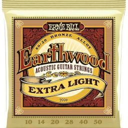 Acoustic Ernie Ball 2006 Extra Light 80/20 Bronze Guitar String-22