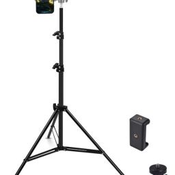 SURYAKUSH 2.1m Photography stand 360* Mount & Clip Live Streaming Retractable And Foldable Tripod, Monopod Kit, Tripod Kit, Tripod Bracket-14