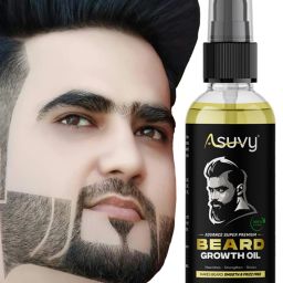 Beard Oil For Beard Hair Growth and Moustache with 100% Natural Ingredients Hair Oil-image-12