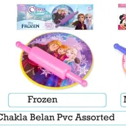 Minnie Mouse Theme Chakla Belan Roleplay Set for Kids-12