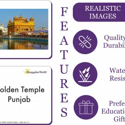 grapplertodd Early Learning - Monuments Of India Flash Cards image 5