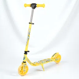 Kids scooter for boys and girls with big colourful wheels, adjustable height-image-86