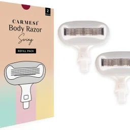 Body Razor Swing Blade Refill Pack| Designed to Swing Along Curves | Pack of 2, Women-image-29