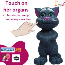 Intelligent Talking Tom/Mimicking Recording Singing Touch censored Toy for kids-image-30