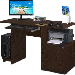 delite kom Glide Engineered Wood Computer Desk image 4