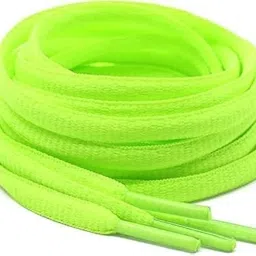 FEELPZONE 2 Pair Neon Owal shoes laces wid Shoe Lace-image-16