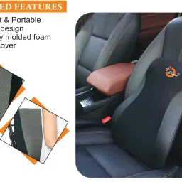 oliver Back Rest Support For Office Chair, Car Seat For Better Backrest Back / Lumbar Support image 2