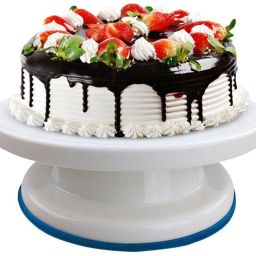 28 cm Cake Rotating Revolving Decorating Stand Turn Table Stand Full Cake Maker Cake Maker-15