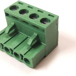 erhindia (Pack of 2) 5085 Plug In Type Screw Terminal Connector - 4 Pin image 3