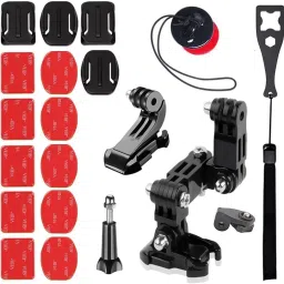 Adofys 4 way Helmet Chin Mount Kits for GoPro Hero 6 7 8 9 10 Black etc. Strap image 2