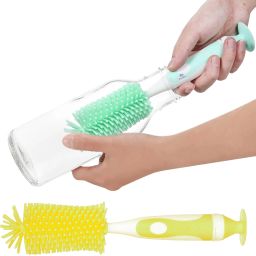 Silicone Cleaning Bottle Brush with Detachable Baby Brush|Pack of 2|Multi-image-66