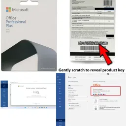 MICROSOFT OFFICE PROFESSIONAL PLUS 2021 (LIFETIME VALIDITY, 1 PC) ACTIVATION KEY CARD-25
