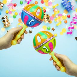Jhunjhuna for Newborns Boys & Girls | Rattle Toys for 0-24 Months | Just Born Rattle-21