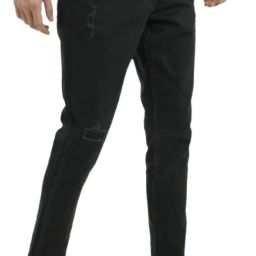 Men Regular Mid Rise Black Jeans-image-72