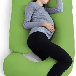 Upgrade Model Of Pregnancy Pillow Microfibre Solid Pregnancy Pillow Pack of 1-image-59