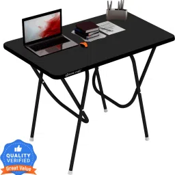 Multi Purpose Portable & Foldable Wooden Table/Desk for Home & Office Engineered Wood Study Table-picture-2