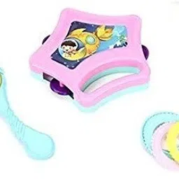 Sweet Musical Sound Colorful Attractive Rattle Set - 4 Pcs Rattle-25