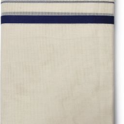 Chithra Fabrics 100% Cotton l Kerala Dhoti | Traditionally Woven 4.00'Meter Double Mundu l With Attractive ½'Inch Ink Blue Border Solid Men Dhoti-image-85