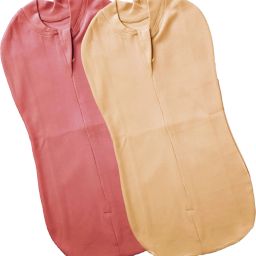 POD/Swaddle/Sleeping Bag/Sack for NewbornBaby 0-3 months Pack of-2 Brown+Biscuit Sleeping Bag-87
