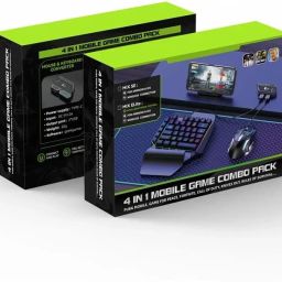 Confiavel X8 5 in 1 Mobile Game Combo Pack with RGB Mini Gaming Keyboard For PUB G Bluetooth Handheld Gaming Keyboard Compatible with Desktop, Laptop, Mac-image-64