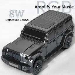 3BAAN X51 (PORTABLE BLUETOOTH SPEAKER) Dynamic Thunder Sound Auto Series 8 W Bluetooth Speaker image 4