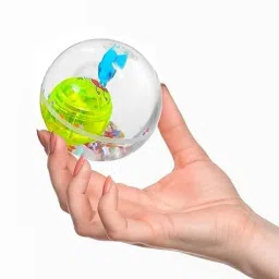 Led Flashing Ball 65mm Bouncing Anti-Stress Light Gift Fun Toys for Children- 6 cm-image-38