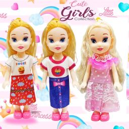 Realistic Three Sister Dolls with Fancy Dress & Movable Body Parts for Kids|118-image-51