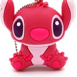 PANKREETI PKT586 Cute Stitch Cartoon Designer 32 GB Pen Drive Compatible with Netbook, Gaming Console, Desktop Computer, Television, Audio Player, Laptop USB 2.0 Rubber Case-1
