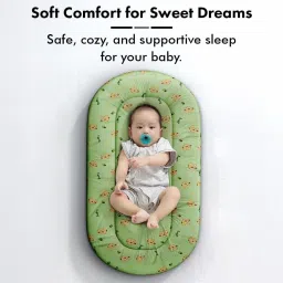 staranddaisy Nylon Kids Washable Baby Folding Mosquito Net with Mattress Portable, Printed Design for Newborns Mosquito Net image 3