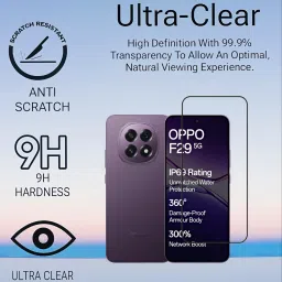 GORILLA PRO PLUS Tempered Glass Guard for Oppo F29 5G Temper Glass Edge To Edge Screen Protector Full Coverage Screen Guard For Oppo F29 Tempered Glass image 2