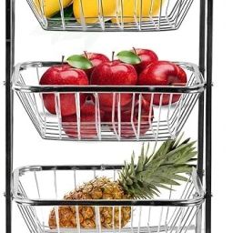 Stainless Steel Kitchen Trolley-image-82