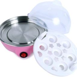 elliot 7 Egg Boiler Steamer Heavy Cooker/ Egg Boiler Machine Egg Boiler 7 Egg Boiler Cooker Egg Cooker (Multicolor, 7 Eggs) Egg Cooker image 2
