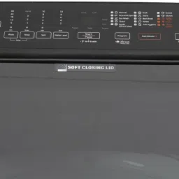 panasonic 8 kg Fully Automatic Top Load with In-built Heater Grey, Black image 3