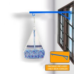 PAXMER window cradle hanger new born iron thottil baby cot/jhula-image-43