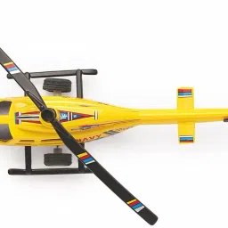 Pull Back Resque Helicopter Miniature Scale Model (Multicolour )-27