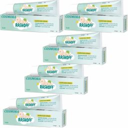 RASHOFF BABY CREAM FOR DIAPER RASH ES & GENTLE SMOOTH SKIN PACK OF - 5-4