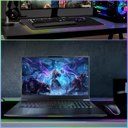 SEAGULL Large Extended RGB Gaming Mouse LED Gaming Desk Keyboard Pad Mat TD-330GA Mousepad image 5