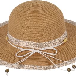 FabSeasons Wide Brim Foldable Beach Sun Hats for Women-image-73