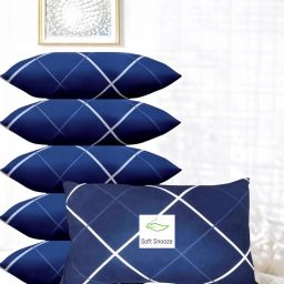 Soft Luxury Microfibre Abstract Sleeping Pillow Pack of 6-image-96
