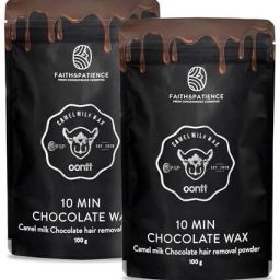 Chocolate Hair Removal Powder - 10 Min Full Body Wax combo of 2 Wax-10