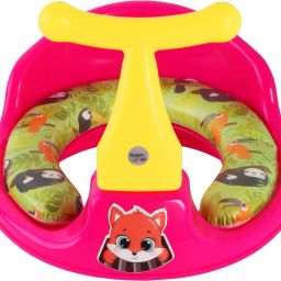 Toilet Trainer Soft Cushion Baby Potty Seat With 1234 Handle And Back Support Potty Seat-14