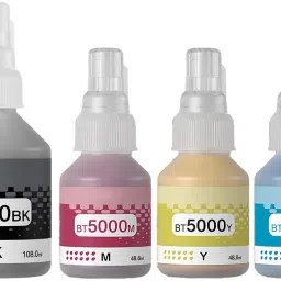 NNPRO Ink compatible for DCP T220 T420 T520 T820 T920 T310 T510 T710 Black + Tri Color Combo Pack Ink Bottle-image-2